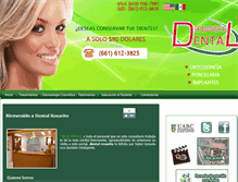Tablet Screenshot of dentalrosarito.com